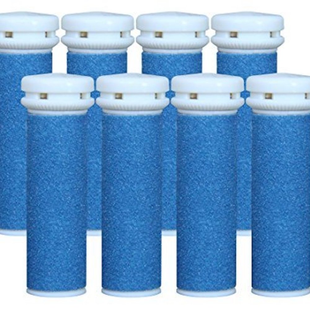 Emjoi Replacement Refill Rollers for Emjoi Micro-Pedi (Extra Coarse) Set of 8